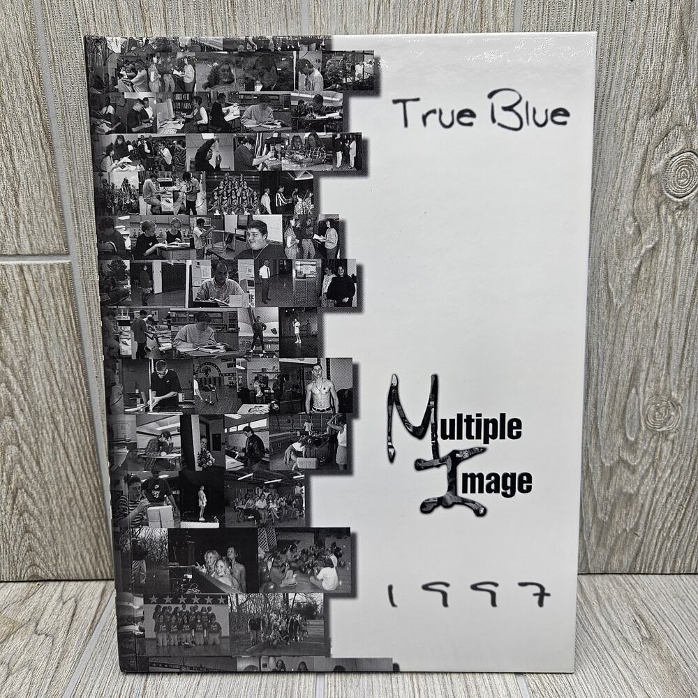 1997 True Blue Circle High School Yearbook Towanda Kansas KS‎